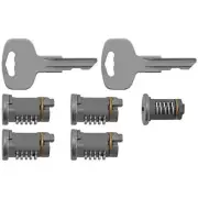 AUTOMANN Ignition & Door Lock Set Replaces 100128 For Peterbilt