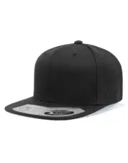 Flexfit 110F Flat Peak Cap | Black