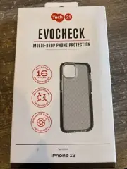 Tech21 EvoCheck Case for iPhone 13, 16ft Drop Protect. Brand New