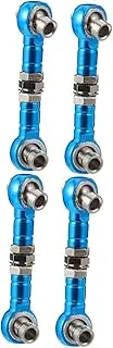 GLEAVI Sets Aluminum Steering Tie Rod Car Truck Part Rc Turnbuckle Rod Linkage Steering Replacement Pcs
