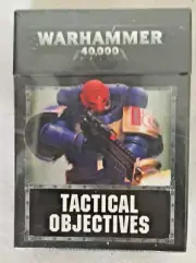 Tactical Objectives Cards-NIB-OOP-Chaos Space Marines-Aeldari-Orks-Warhammer 40k