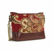 NEW! PATRICIA NASH SALVINA Peruvian TAPESTRY Crossbody Purse Shoulder Bag RED