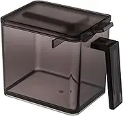 Yamazaki Home Spice Container | Plastic | Large | Food Storage, Black