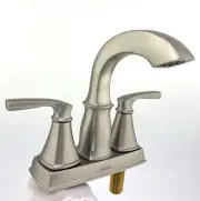 Moen WS84411MSRN Hensley 2-Handle Centerset Bathroom Faucet - Brushed Nickel