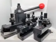 New South Bend Heavy 10″ Lathe AXA Wedge Type Quick Change Tool Post Set