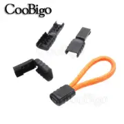 Plastic Zipper Pull Cord Lock Stopper Cord End For Backpack Paracord Sportswear