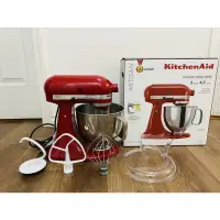 在飛比找蝦皮購物優惠-KitchenAid攪拌機KSM150PSER 5QT容量 