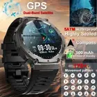 Smart Watch Full Touch Screen Waterproof GPS 500mAh High Battery 170+ Sport Mode