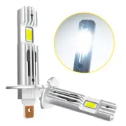 H1 LED Headlights High Beam or Low Beam Bulbs Conversion Kit Super Bright White (for: Smart)