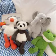40cm Long-legged Frog Soft Toy Fluffy Panda Plush Elephant Chick Stuffed Huggabl