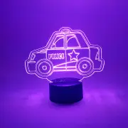 Police Car LED Night Light