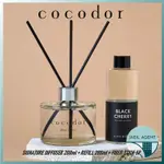 [COCODOR] 簽名擴香器 200ML + REFILL 200ML + FIBER STICK 5P / 12TY