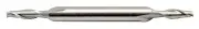 5/32" Mini Double-Ended End Mill, Cobalt, 2-Flute, 3/16" Shank, by MDX