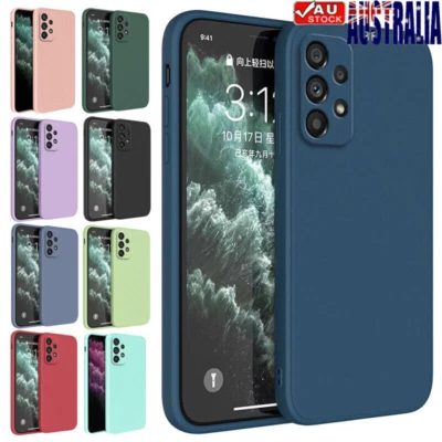 Liquid Silicone Case Thin Cover For Samsung A56 A36 A55 A12 A32 A52 A21s A51 A71