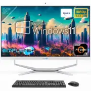 PC All IN One 24 " FHD Touchscreen Win11 16gb 480gb AMD Ryzen 7 Fixed Webcam 2k_