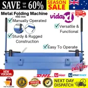 Manual Sheet Metal Bender Bending Machine Pan Home Garage Roller Workshop Folder