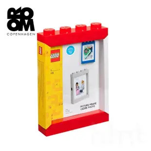 【LEGO 樂高】Room Copenhagen LEGO PICTURE FRAME 樂高壁掛相框-紅色(樂高造型相框)