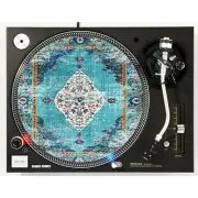 Retro Rug #1 Vintage Rug Slipmat 12" LP Scratch Pad Slip Mat DJ Audiophile x1