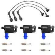 Spark Plug + Performance Energy Ignition Coil Wireset For Lexus GS300 3.0L V6 (for: Lexus)