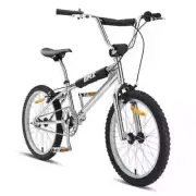 Progear Q16 Classic BMX Bike 20" Metallic Chrome NEW