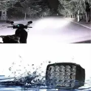 2022 Fashion Motorcycle LED White All 80W Assist Bright Light 1 12V-24V