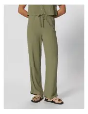 [ONLY] Siesta Linen Pants in Green