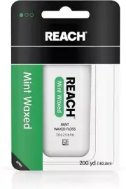 Reach Floss Mint Waxed Floss 200 yards