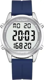 Pedometer Watch Walking Senior Non Bluetooth No App Required with Steps Calories