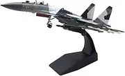 1/100 Alloy Russian SU35 Fighter Model Airplane Model Memorial Fighting Aircraft Collectibles for Aviation Enthusiast