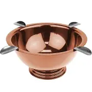 Stinky Cigar Copper Plated Ashtray - Windproof Stainless Steel Design with 4 ...