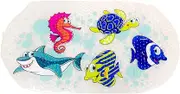 Bath mat Non Slip Sea Creatures Kid PVC Shower Bathtub mat for Baby Child