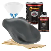 HOT ROD FLATZ Charcoal Gray Firemist Quart Kit URETHANE Flat Auto Car Paint Kit