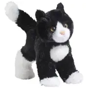 ✤ New DOUGLAS CUDDLE TOYS Stuffed Soft Plush BLACK WHITE TABBY CAT Tuxedo Kitty