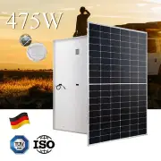475W Mono Solar Panel Boat Caravan Camping Home Battery Charging Power Source AU