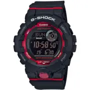Casio Men's Watch G-Squad Digital Black Dial Resin Strap Bluetooth GBD800-1