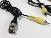 4 PCS BNC to RCA Video Cable Connector for CCTV Camera from DVR to TV NEW