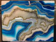 Huge Gorgeous Resin Geode !!