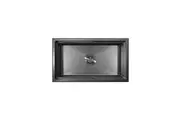 HIGOLD Piniz 75cm Single Bowl Workstation Kitchen Sink - PVD Gunblack