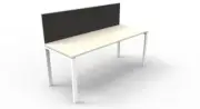 New RapidLine Infinity 1 Person Desk 1500mm x 700mm Single Sided Metal Workstati