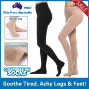 Compression Pantyhose 20-30 mmHg Women Support Stockings Medical Varicose Veins