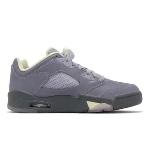 Nike 休閒鞋 Wmns Air Jordan 5 Retro Low 女鞋 男鞋 紫 氣墊 緩震 AJ5 FJ4563-500