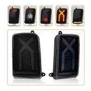 For Lada Niva 4x4 1995- Led Rear Tail Lights For Niva 4x4 With Daytime Running Lights Led Brake Signal For Lada Niva Accessories xi black tail light