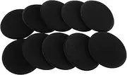 TOKIDNY 10pcs Waxing Sponge Car Polishing Pads Wash Rags Car Wash Pad Wax Applicator Sponge Black