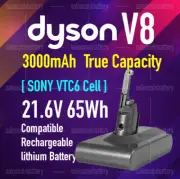 Battery f Dyson V8 Absolute 21.6V 3000mAh Cordless Vacuum Cleaner Li-ion battery