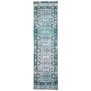 Country Vintage Inspired Isla Chenille Table Runner 160x40cm