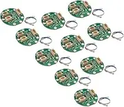 Oidnvay Touch Sensor Module Circuit Board DIY PCB Sensing Circuit Chip with LED Strip and Cables (RGB) 10Pcs