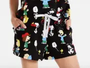 NEW PETER ALEXANDER PEANUTS SNOOPY PJ SHORTS WOMENS SMALL S RRP$59.95