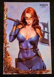 Grimm Fairy Tales Volume 2 Meguro Icons Exclusive Belle Cover LE275 Zenescope