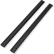 HAMPPLIES 2Pcs Dustpan Lip Replacement Strip Durable Insert Strips for Broom Dustpan Lightweight and Easy to Use Edges for Cleaning Tools Fit for Various