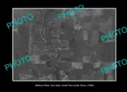 OLD LARGE HISTORIC PHOTO MELROSE PARK NEW YORK AERIAL VIEW OF THE TOWN c1930